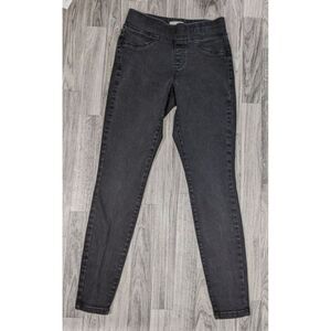 (3/$35) Universal Thread High Rise Pull On Grey Black Denim Jeggings